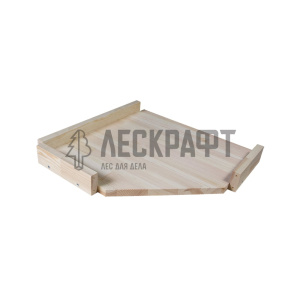 Полка угловая 220x220 мм, 2шт., Арелан Полка угловая 220x220 мм, 2шт., Арелан