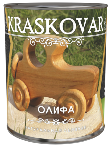 Олифа натуральная Kraskovar бесцветная 2,2 л Kraskovar Олифа натуральная Kraskovar бесцветная 2,2 л Kraskovar
