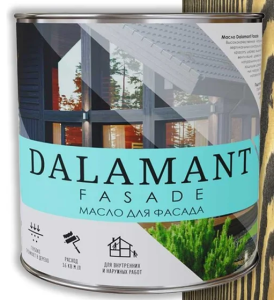 Масло для фасада Dalamant Fasade орех 2 л Dalamant Масло для фасада Dalamant Fasade орех 2 л Dalamant