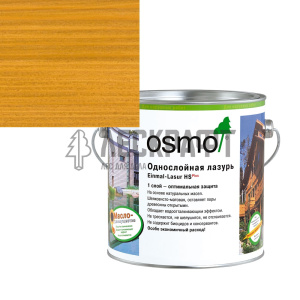 Масло лазурь Holzschutz Öl-Lasur сосна 0,125 л ОСМО 