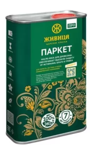 Масло для паркета бесцветное 2 л Живица PRO Масло для паркета бесцветное 2 л Живица PRO
