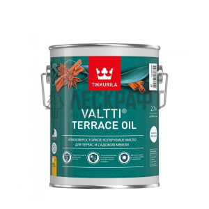 Масло для террас VALTTI TERRACE OIL EC 9 л Tikkurila Масло для террас VALTTI TERRACE OIL EC 9 л Tikkurila