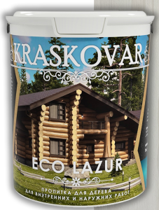 Пропитка для дерева Kraskovar Eco Lazur дуб 9 л Kraskovar Пропитка для дерева Kraskovar Eco Lazur дуб 9 л Kraskovar